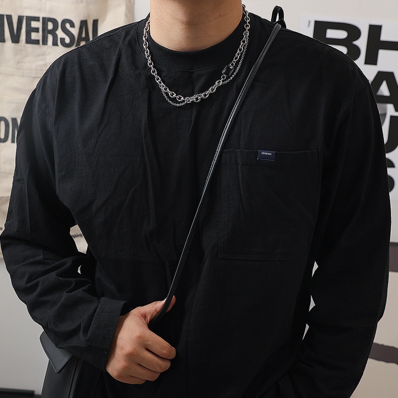 Dây Chuyền Thép Titan Phong Cách Hiphop Thời Trang