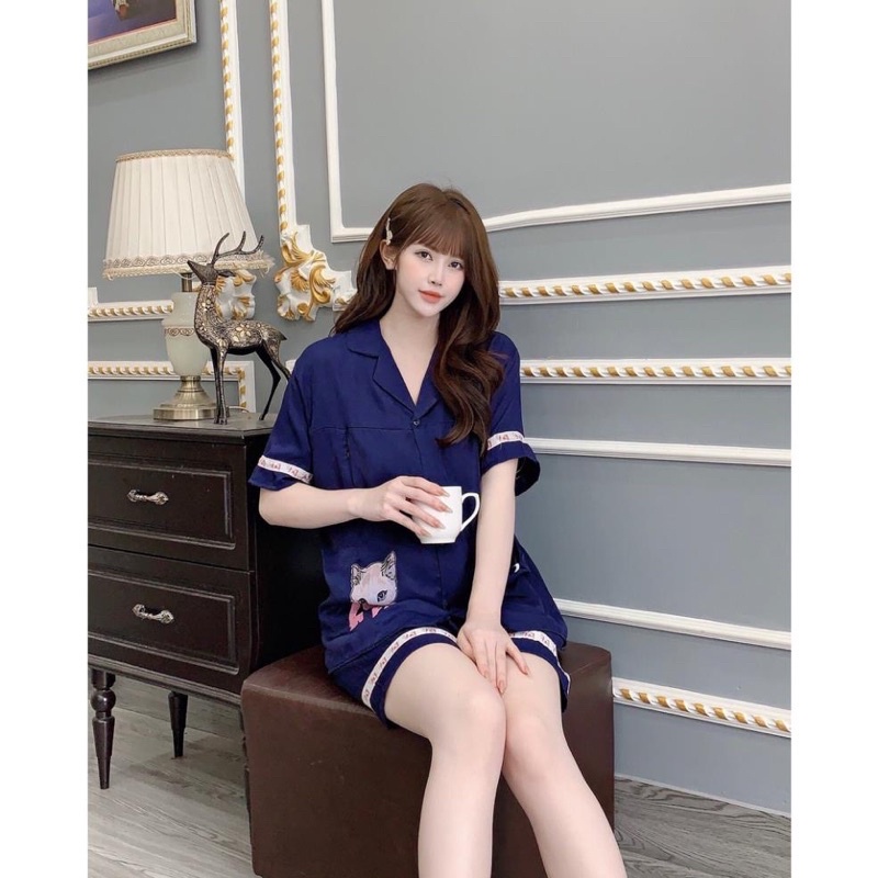 Bộ bầu 2in1 pizama siêu xinh cho mẹ bầu