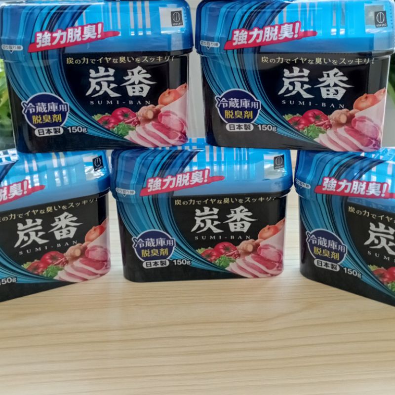 Khử mùi tủ lạnh Than hoạt tính Nhật Bản 150g