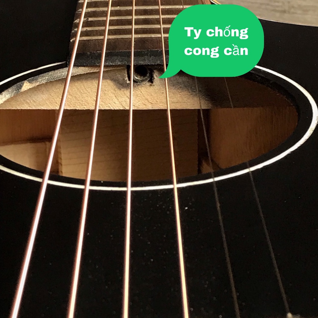 Đàn guitar acoustic SVA1 có ty chống cong nhiều màu - Kèm 7 phụ kiện - Bảo hành 1 năm SVA1 - Bảo đảm chất lượng