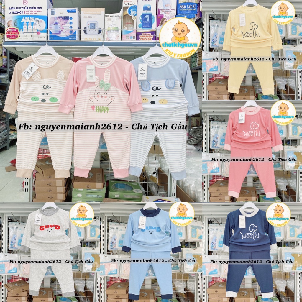 Bộ quần áo cho bé từ 6 tháng đến 3 tuổi hãng Moon