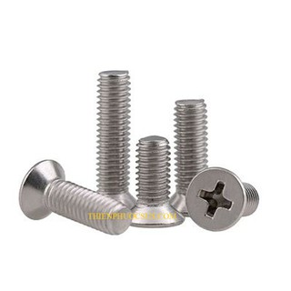 Vít chìm 4 cạnh đầu bằng M5. DIN965, SUS201 (100 cái)