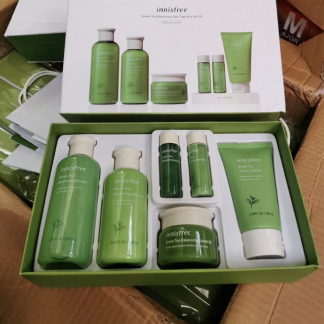 Set dưỡng trà xanh Innisfree mẫu mới 2019 ₁