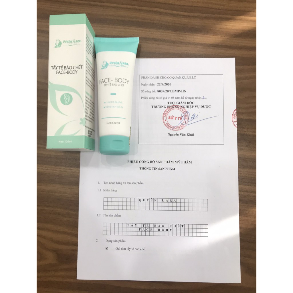 Tẩy da chết mụn đầu đen Face- Body Q'lara 120ml | BigBuy360 - bigbuy360.vn