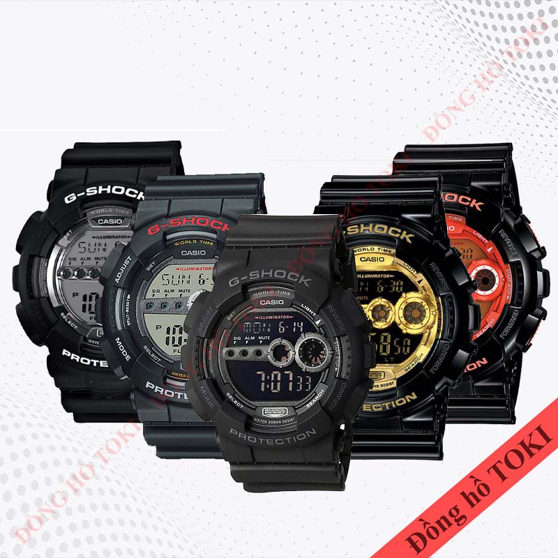 Pin thay đồng hồ đeo tay casio G-shock GD-100 các màu