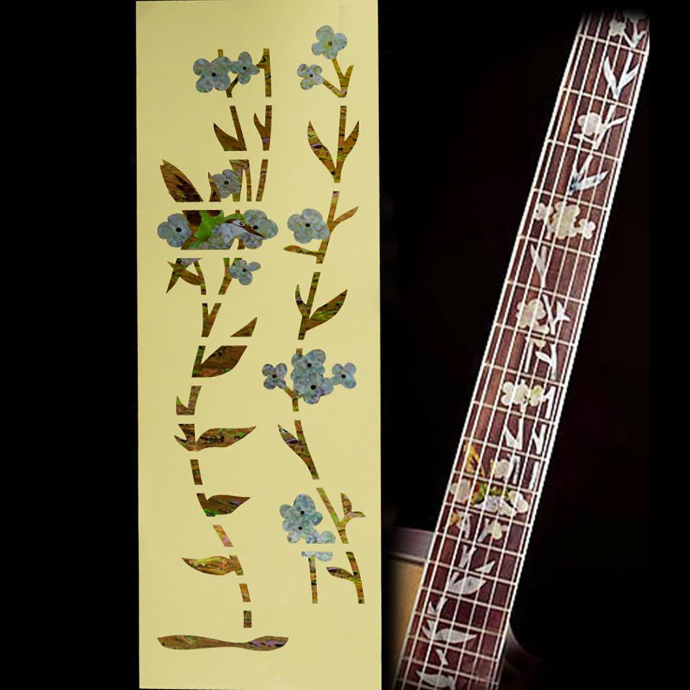 Bình Nước BK Kiểu Dáng Đơn Giản Hiện Đại✿Sticker Dán Bảo Vệ Phím Đàn Guitar Họa Tiết Hoa Phong Cách Dân Tộc Sự Bảo Vệ