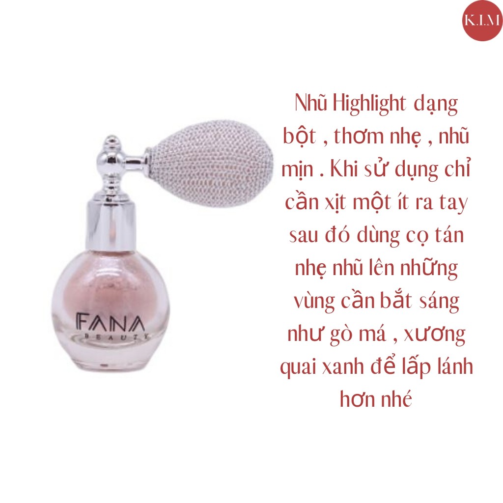 [Chính Hãng] Xịt Nhũ Highlight FANA Bắt Sáng Toàn Thân | WebRaoVat - webraovat.net.vn