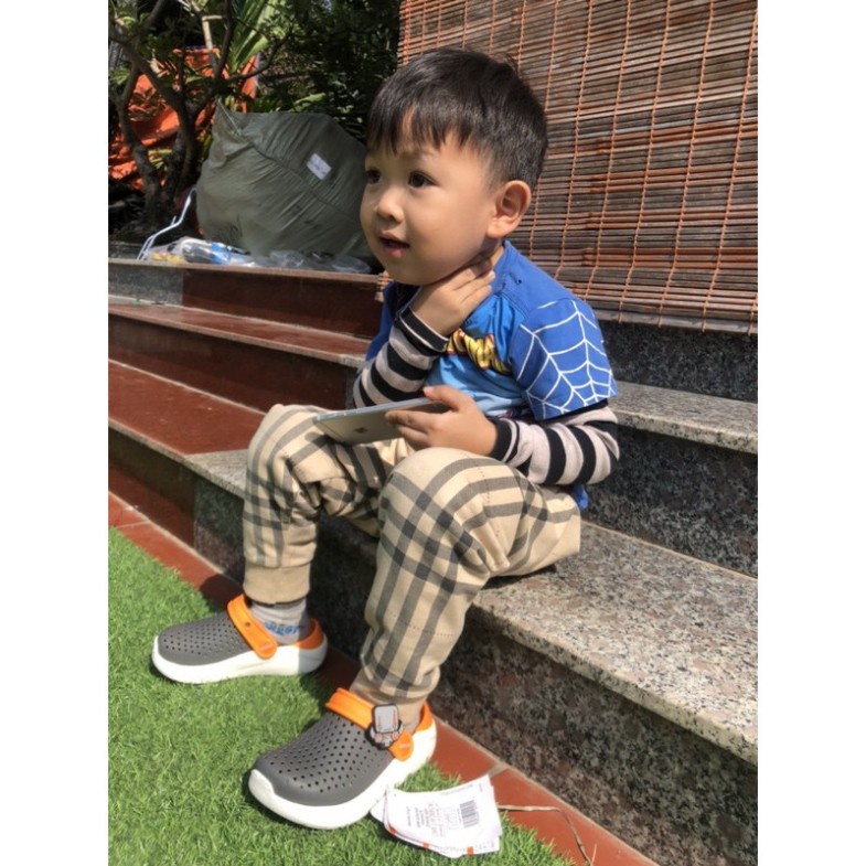 dép Cross cho bé SUCLITKID tặng thêm 6 sticker cross 25 26 27 28 29 30 32 32 33 34 35