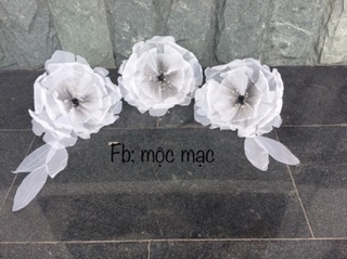 Đầu bông hoa Khổng Lồ trang trí, backdrop...