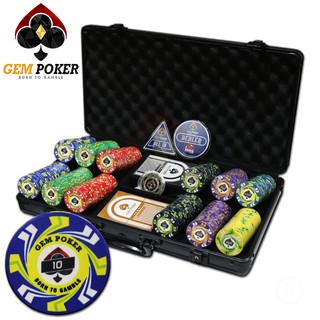Vali 300 chip poker sứ ceramic typhoon