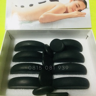 Đá Nóng Masage Spa Bộ 16 Viên