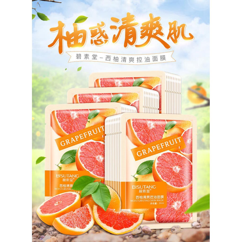 Mặt Nạ Vitamin C Trái Cam Chanh Nhiều Mẫu Ngẫu Nhiên