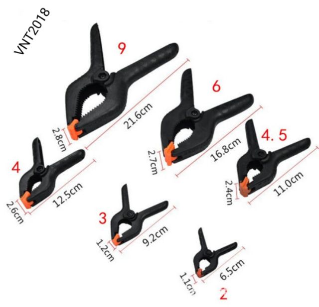 Kẹp nhựa cố định chi tiết tiện dụng