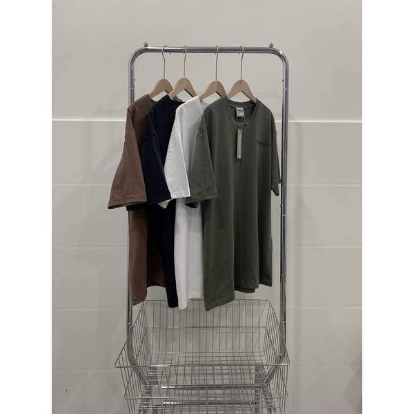 ÁO THUN TAY LỠ COTTON ESSENTIALSS MIN FORM UNISEX NAM NỮ (kèm ảnh thật)