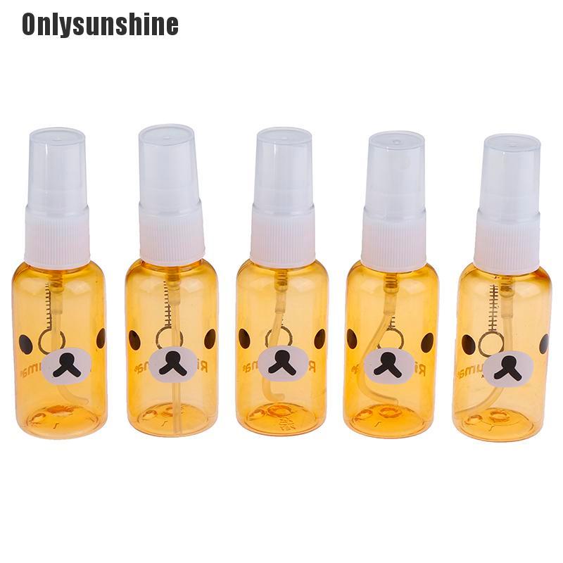 Bộ 5 Chai Nhựa Rỗng Dạng Xịt Tiện Dụng