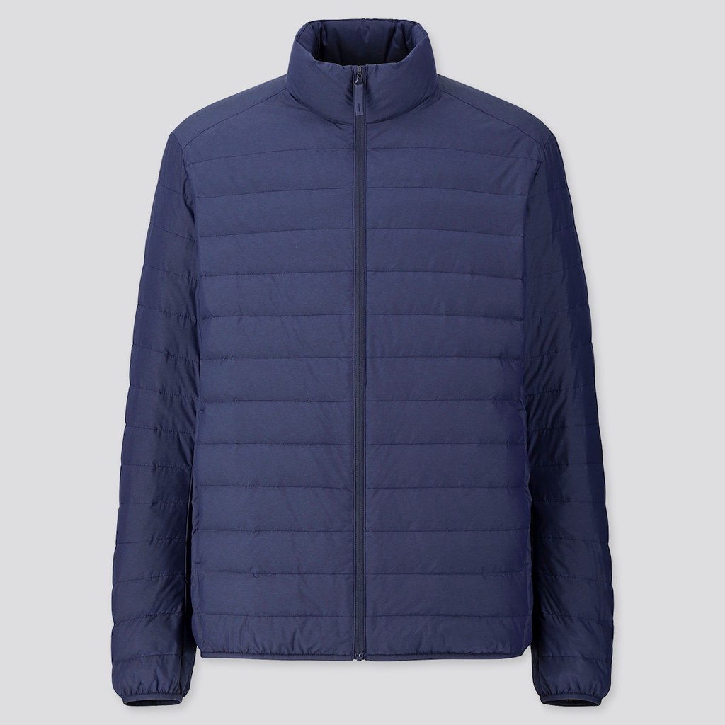 nam trẻ (UNIQLO Nhật chính hãng) NAM- Áo khoác phao lông vũ siêu nhẹ cổ trụ không mũ (UNIQLO MEN- Ultra Light Down Park