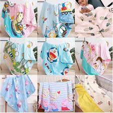 Chăn đũi hè thu cực mềm mịn cho bé, chăn đũi cotton cho bé nằm điều hòa