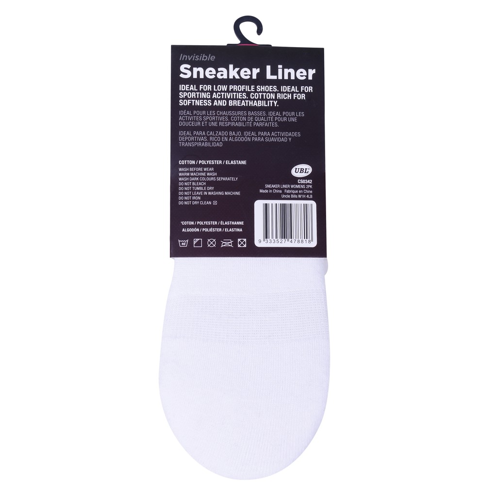 Vớ ngắn nữ 2 đôi/bộ Uncle Bills CS0342