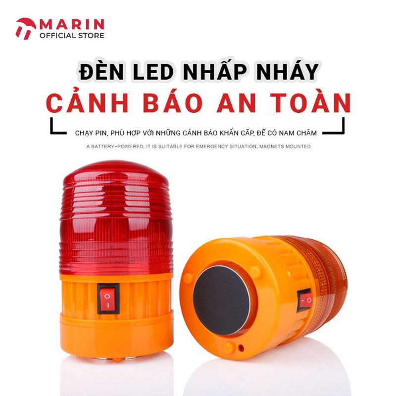 Đèn cảnh báo chớp xoay nam châm