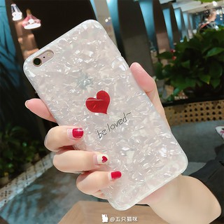 Ốp Tim Xà Cừ Beloved Cho Iphone