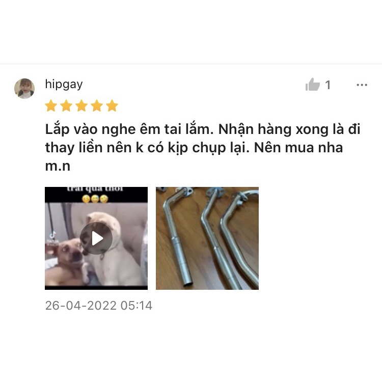 Cổ pô winner sonic inox thanh khang CGV141