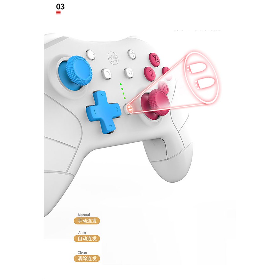 Tay cầm IINE Pro Controller Version 3 cho Nintendo Switch Hàng Chính Hãng IINE | TOP BÁN CHẠY ✔