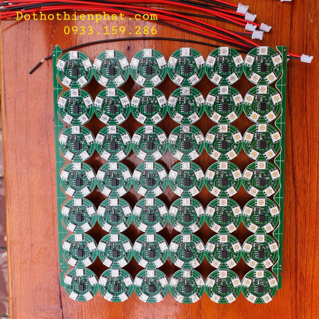 Mạch led đèn thờ siêu sáng siêu rẻ 2cm