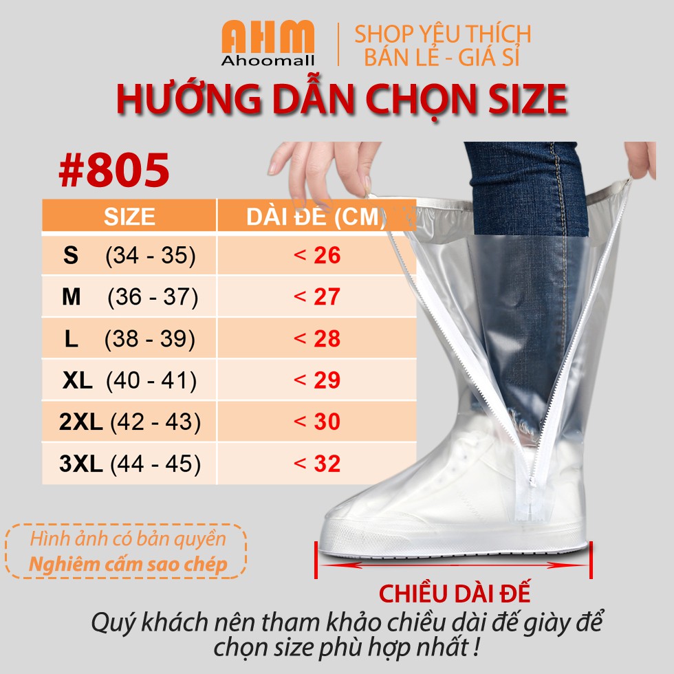 [CHỐNG NƯỚC 2 LỚP] BAO BỌC GIÀY ĐI MƯA - ỦNG ĐI MƯA LỘI NƯỚC