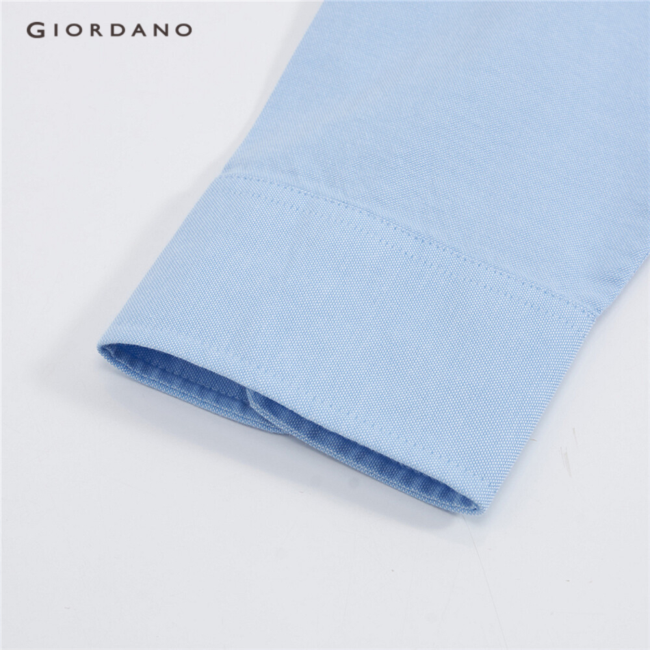 Áo Sơ Mi GIORDANO 01041178 Dáng Ôm Vải Oxford Thêu Hình Ếch | BigBuy360 - bigbuy360.vn