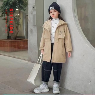 Áo parka cho bé gái áo khoác bé gái size đại 5-14 tuổi cao cấp-DK115