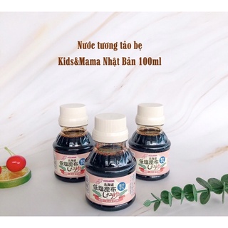 Nước tương tảo bẹ kids&mama 100ml nhật bản