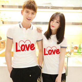 Áo đôi cổ trụ siêu rẽ(1 cặp)