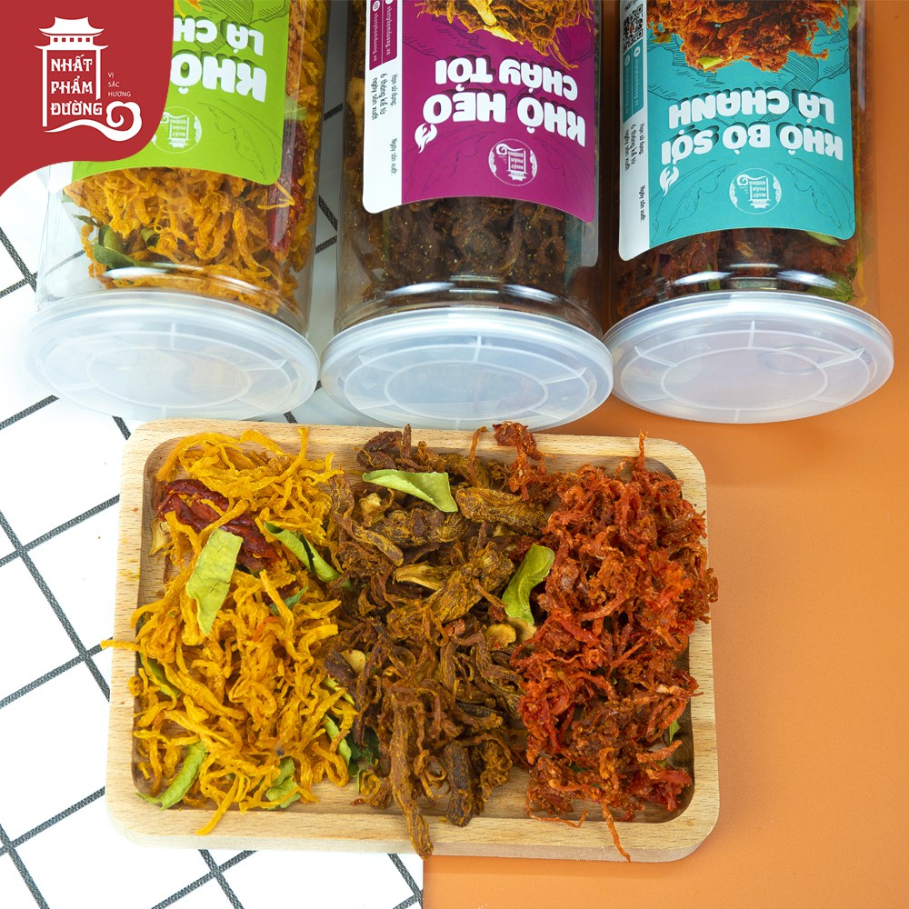 [Mã GROXUAN1 giảm 8% đơn 150K] Khô gà lá chanh Nhất Phẩm Đường 300g đồ ăn vặt khô gà xé sợi | BigBuy360 - bigbuy360.vn