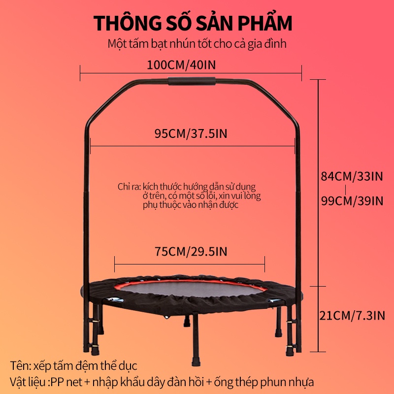 SÀN NHẢY TẬP THỂ DỤC TRỤ  SÀN NHÚN TRAMPOLINE GIÚP TẬP THỂ DỤC TOÀN THÂN THỂ DỤC TOÀN THÂN