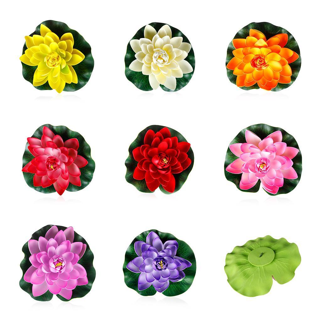 Hoa Sen Giả Bằng Xốp 18cm Dùng Trang Trí Đám Cưới