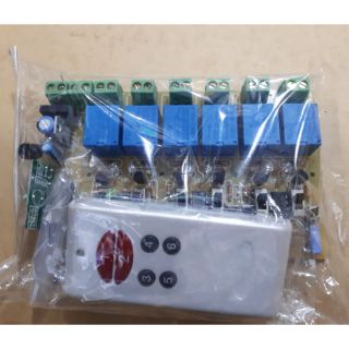 Mạch điều khiển từ xa tắt mở 6 kênh RF