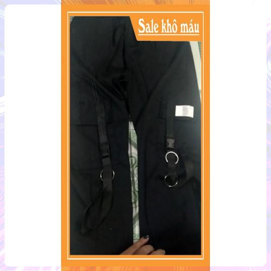 [Hàng xịn] Sale khô máu-Freeship Quần kaki túi hộp dây 2 khuyên-Quần nam nữ thời trang cá tính | BigBuy360 - bigbuy360.vn