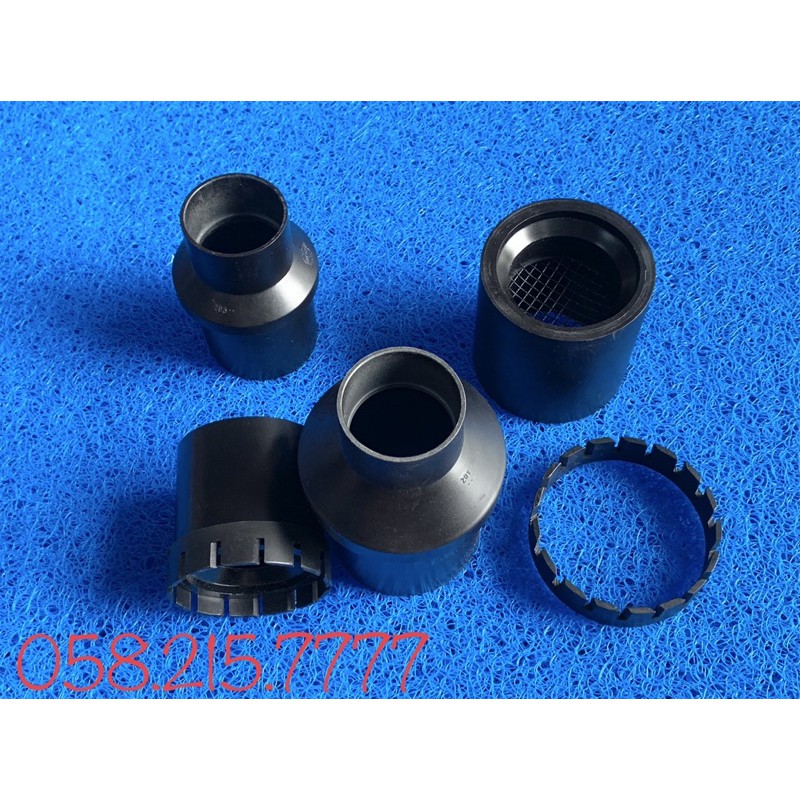 (2 Trong 1) Hút mặt hồ Koi, hút mặt bể cá có 2 chế độ Với mặt hút phi 90 ống chờ 60mm