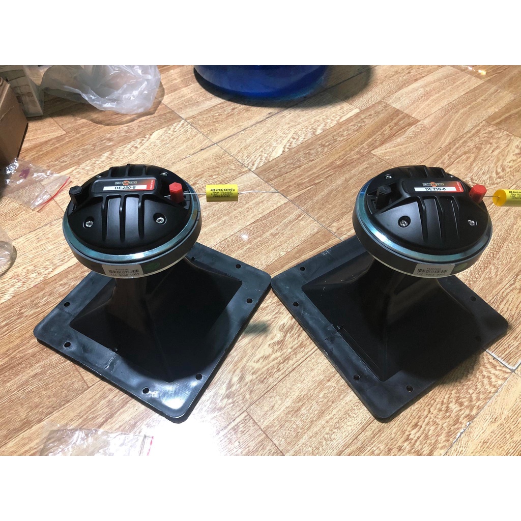 1 cặp loa treble rời 450 từ 120 côn 45 + đôi họng 20x20 + đôi tụ 2,2uf / giá 1 cặp
