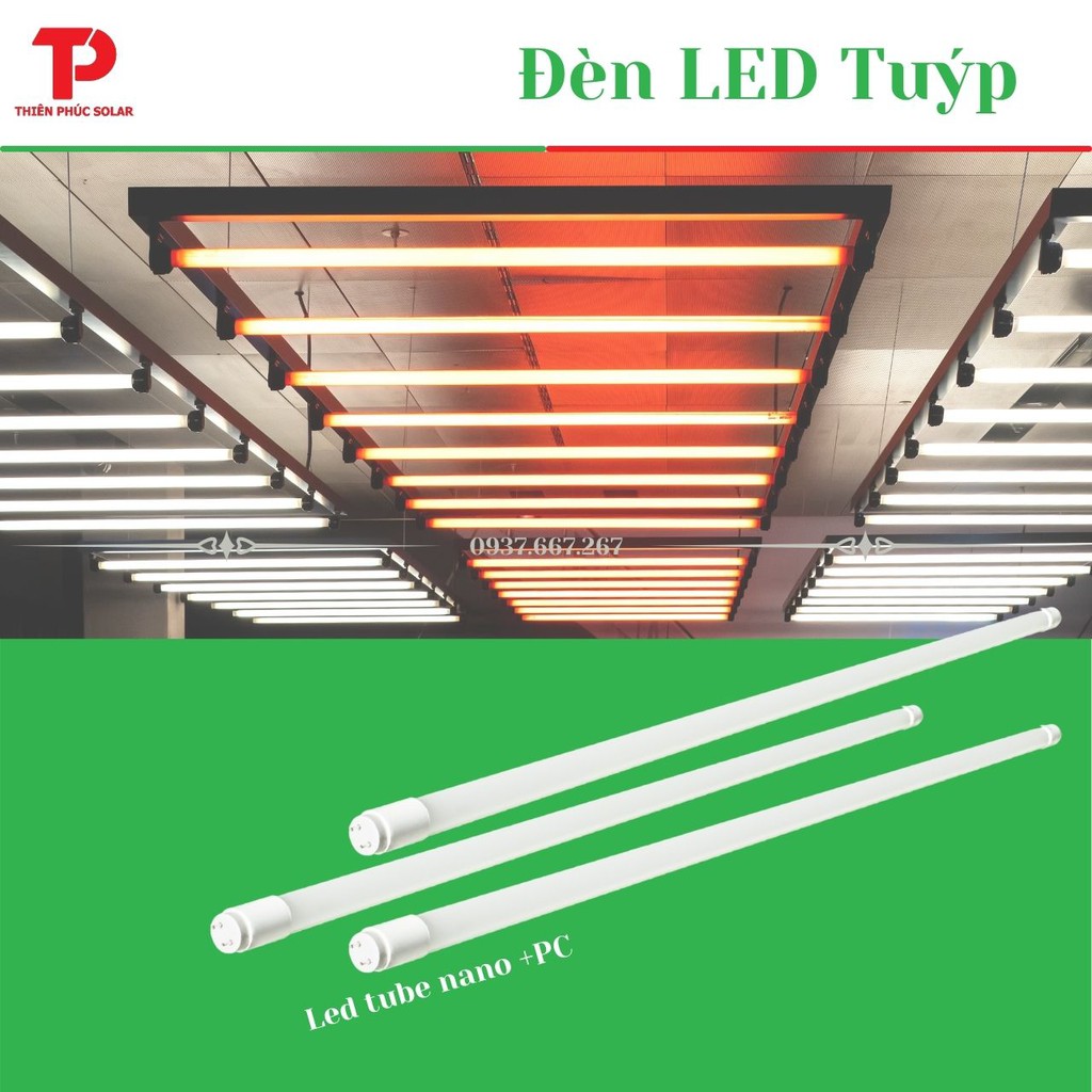 [Hot sale] Đèn LED tuýp 1.2m nhựa 20W