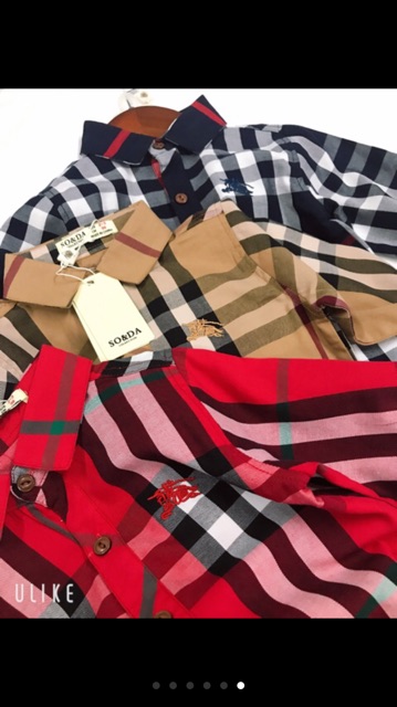 Áo buberry hàng qc