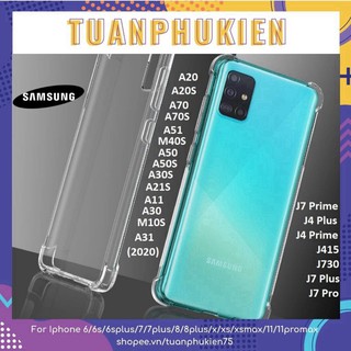 Ốp Lưng Samsung Silicon Siêu Chống Sốc ⚡Samsung A11/F7/A1S/A5/A02S/A21S/J730- Tuancase