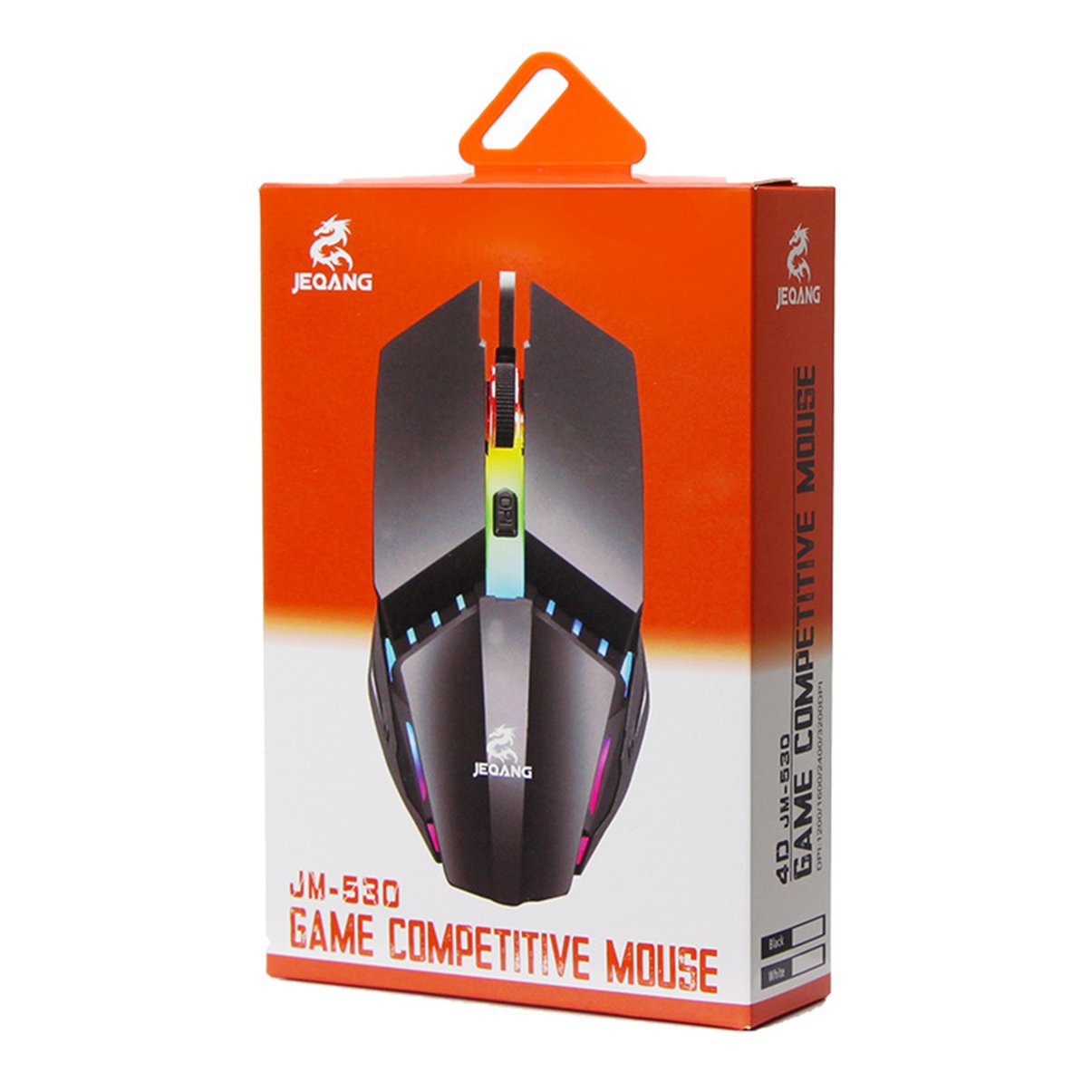 JM-530 Ergonomic Wired Gaming Mouse LED USB Computer Mouse Gamer Mice