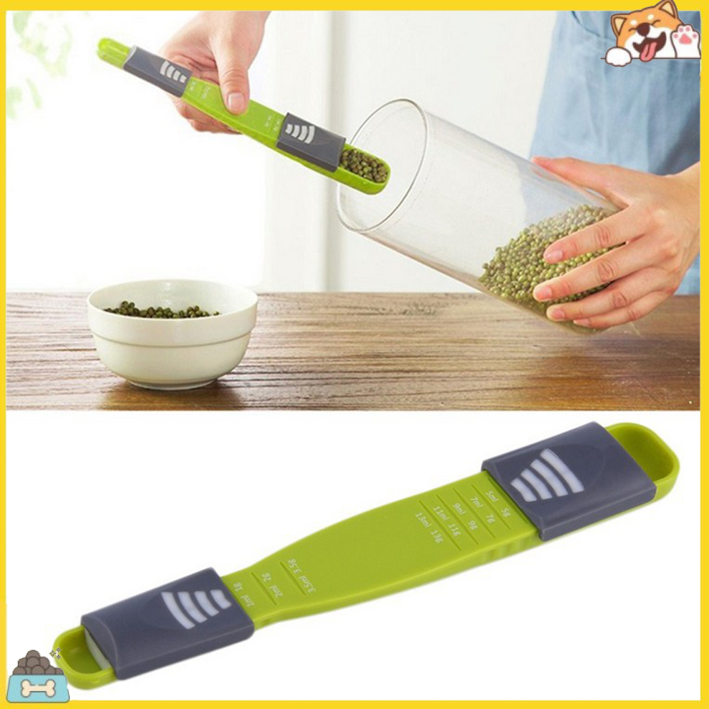 Muỗng đo lường 2 đầu bằng nhựa tiện dụng