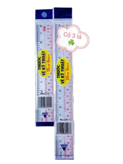 Thước winq nhựa dẻo kích 15cm,20cm, 30cm