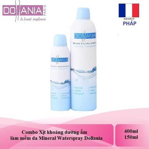 Xịt khoáng dollania 150ml 400ml