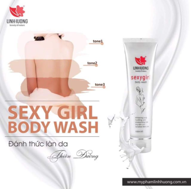 Ủ trắng quý tộc SEXYGIRLBODY WASH