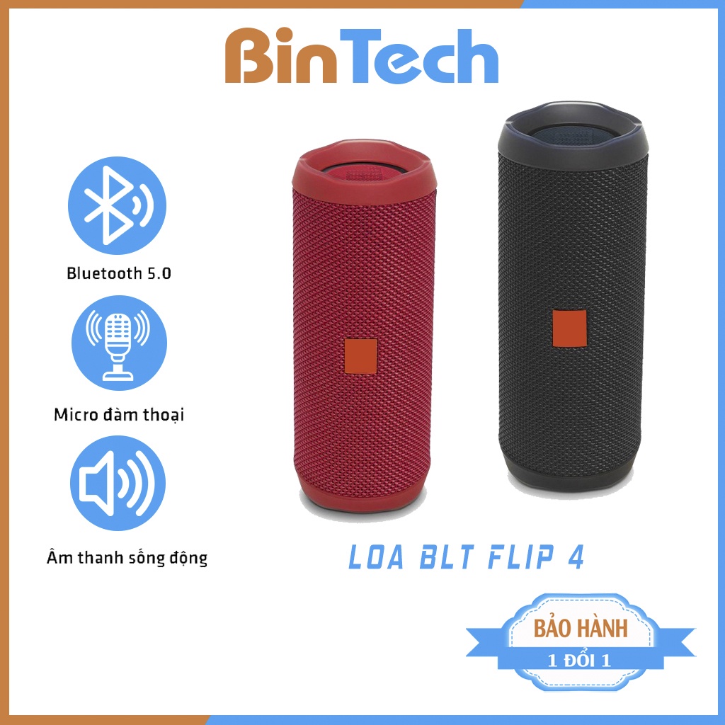 [Mã ELHACE giảm 4% đơn 300K] Loa bluetooth jbl FLIP 4 không dây,nghe nhạc,giá rẻ,công nghệ blutooth 5.0 BINTECH