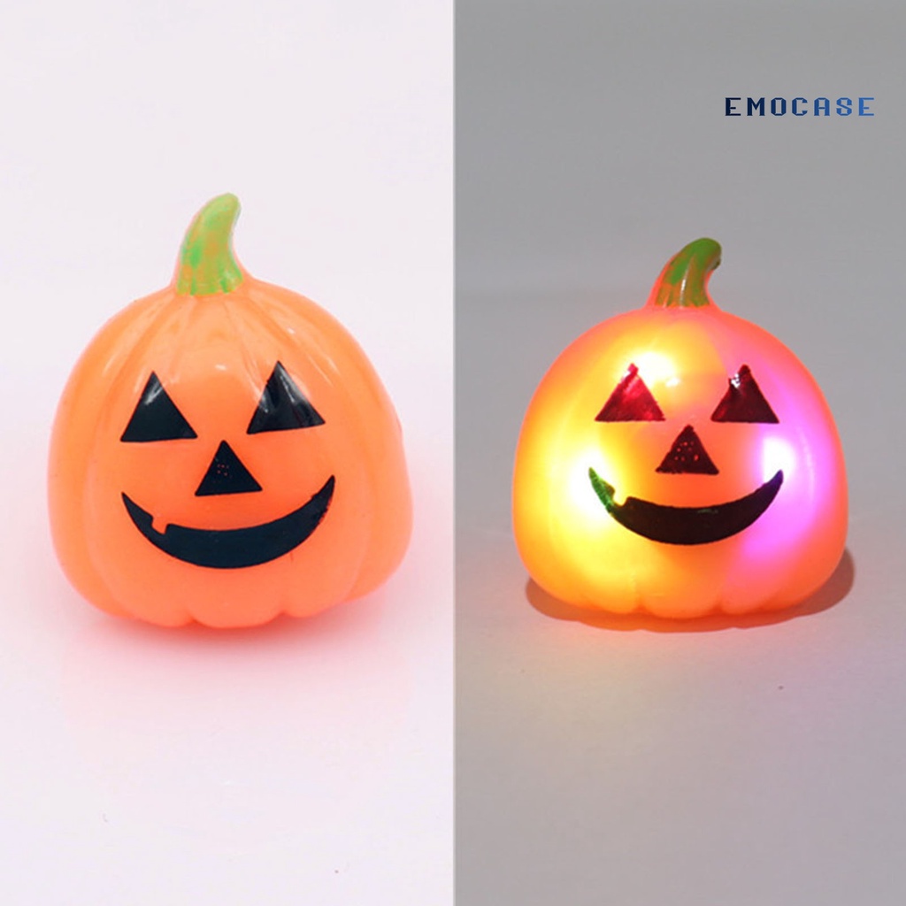 Nhẫn Đèn LED Họa Tiết Hoạt Hình Phong Cách Halloween