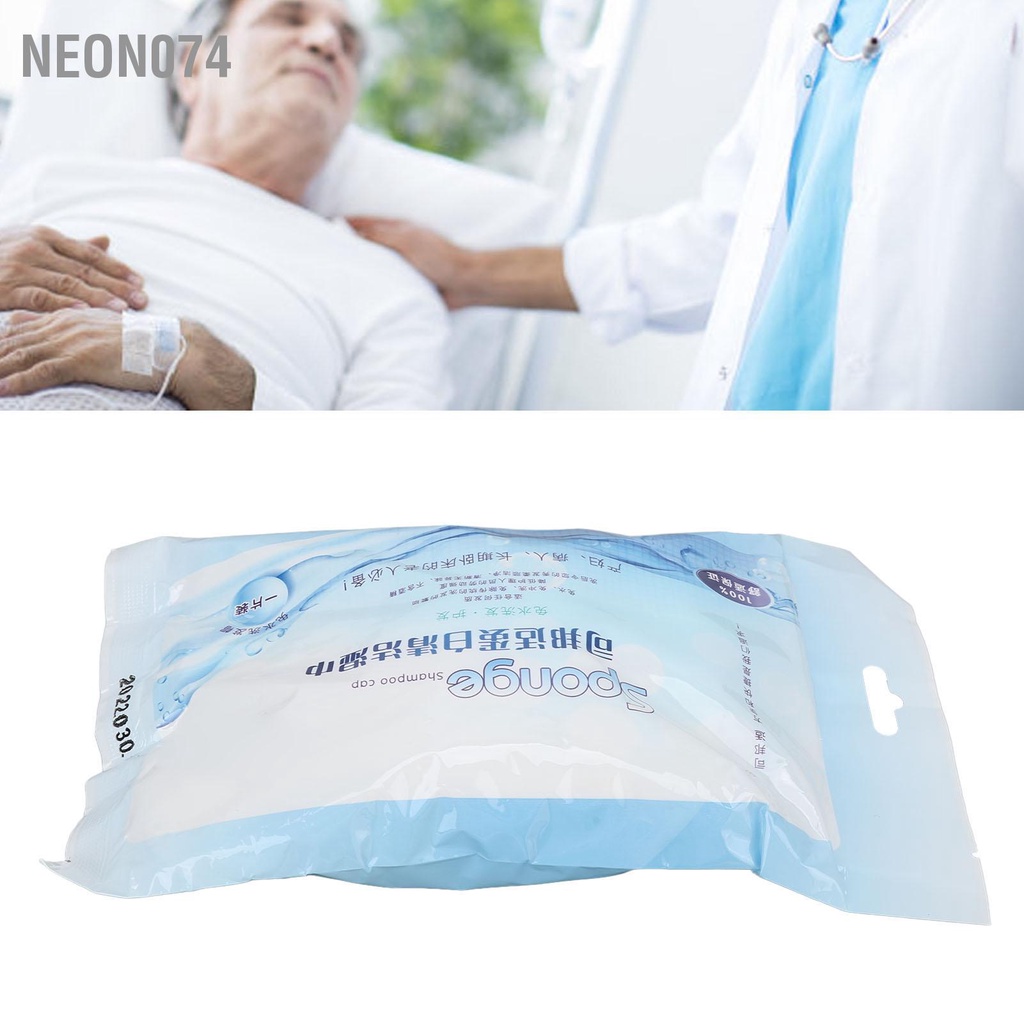Mũ Gội Đầu Không Chứa Nước Làm Sạch Protein Thoải Mái Cho Người Lớn Tuổi